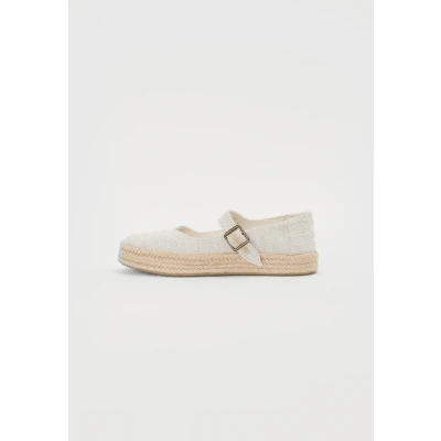 Abbildung von TOMS Carolina MARY JANE Klassischer Ballerina, Damen, Größe: 37.5, Nat yarn dye wm crmrjn esp Schuhe