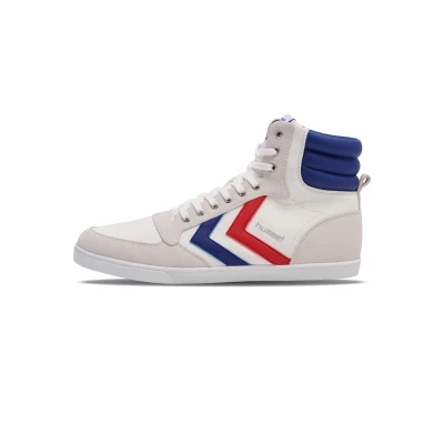 Abbildung von Hummel Slimmer Stadil Sneaker high, Größe: 42, White/blue/red Schuhe