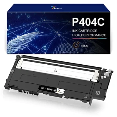Abbildung von 7Magic Kompatibel CLT K404S Toner Patrone Ersatz für Samsung 404S Xpress SL C430 C430W C480 C480W C480FW C480FN 482W 483W 432W 433W (Schwarz)