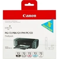 Abbildung von Canon PGI 72PBK/GY/PM/PC/CO 5 farbig Druckerpatrone Multipack