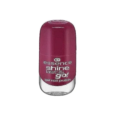 Abbildung von essence cosmetics shine last &amp; go! gel nail polish, Gellack, Nagellack, Nr. 20 good times, violett, gelig, glänzend, ohne Aceton, vegan, Mikroplastik Partikel frei (8ml)
