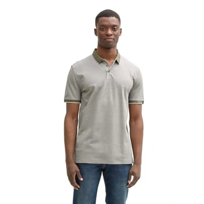 Abbildung von TOM Tailor Denim Poloshirt Tree moss green, Herren, Größe: Medium, green
