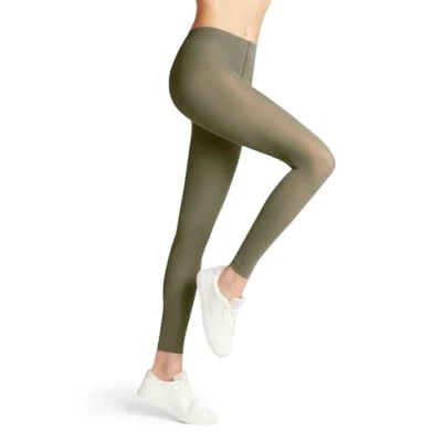 Abbildung von Falke PURE MATT 50 Denier Semiopaque Leggings Strümpfe, Damen, Größe: Large, Crocodile