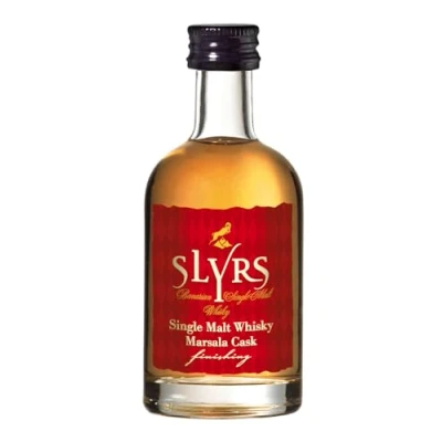 Abbildung von Slyrs Bavarian Single Malt Whisky Marsala Cask Finishing 5 cl. Miniatur