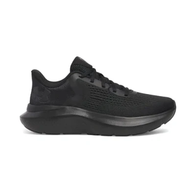 Abbildung von Under Armour Charged Rogue 5 Laufschuh Straße, Damen, Größe: 42.5, Black Textil/synthetik