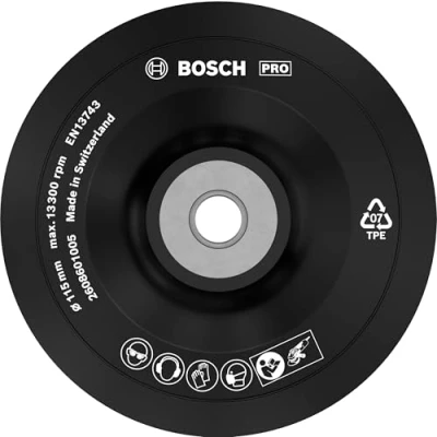Abbildung von Bosch Accessories Professional Schleifteller 115mm, 1 Stk. grau