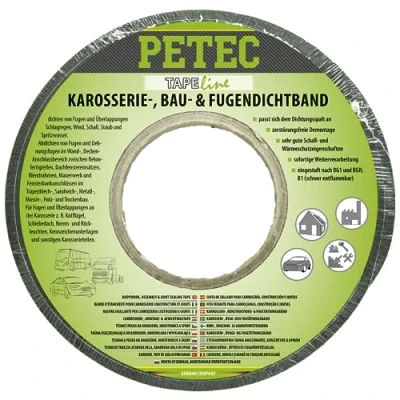 Abbildung von PETEC 87430 Klebeband 15 schwarz 6 einseitig
