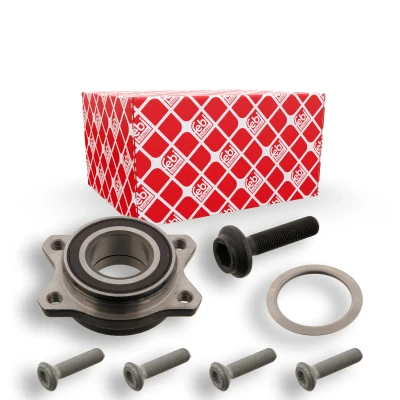 Abbildung von FEBI BILSTEIN 29844 Radlagersatz Vorderachse links, rechts mit integriertem magnetischen Sensorring, Schraube 85 Schrägkugellager