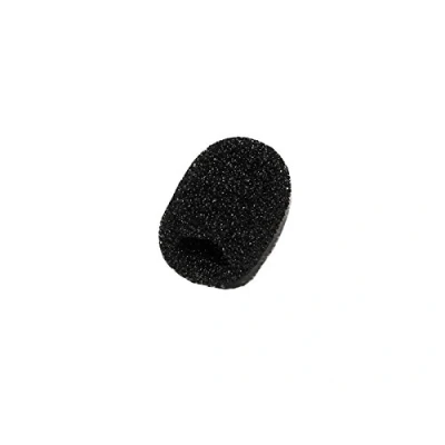 Abbildung von deetech WS 15b Headset Windschutz für Headsetmikrofone Ø 5 7 mm, schwarz
