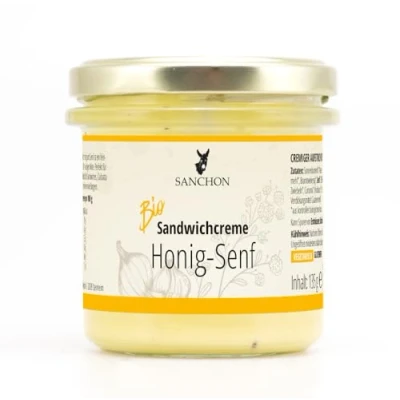 Abbildung von Sandwichcreme Honig Senf Sanchon