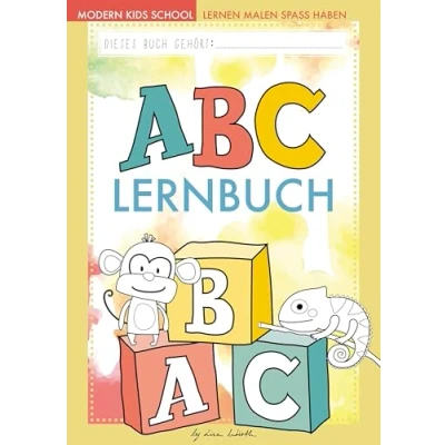 Abbildung von ABC lernen Das Buch der Tiere zum Erlernen des Alphabets Buchstaben üben und schreiben für Vorschule Grundschule
