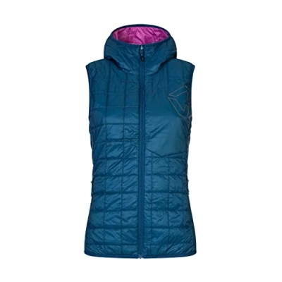 Abbildung von Rock Experience REWV00681 GOLDEN GATE HOODIE PADDED Sports vest Men&#039;s 0834 SUPER PINK+1484 MOROCCAN BLUE S