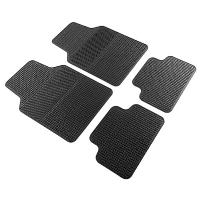Abbildung von WALSER EVO 28038 Fußmattensatz Gummi vorne und hinten 4 schwarz Universelle passform 64 x 45, 45 33 kfzteile, kfzteile24, bandel online, bandel, atp