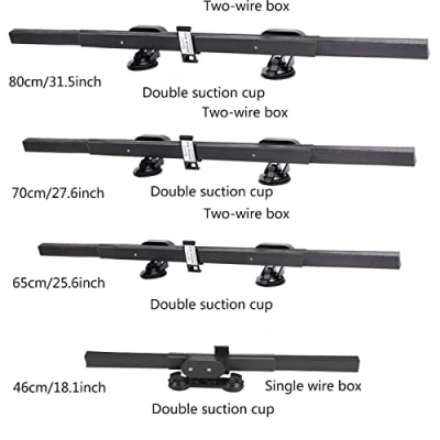 Abbildung von Auto Windschutzscheiben Sonnenschutz,Automatische Einziehbare Sonnenblende,Akkordeon Typ Saugnapf Sun Shades Rollos für Frontscheibe und Heckscheibe Versenkbare Visor (70x140cm/27.6x55in)