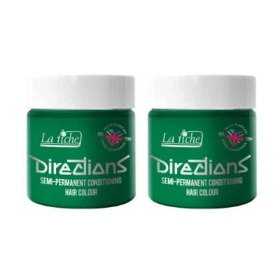Abbildung von La Riche Directions Semipermanente Haarfarbe 100 ml Dose 2er Pack (Apple Green)