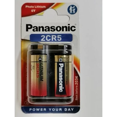 Abbildung von Panasonic 2CR5 6V Lithium Batterie Blister 1