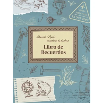 Abbildung von Querido Papá: cuentame tu historia Libro de Recuerdos: Diario memoria entre tú y yo Cuaderno para compartir la su vida Regalo padres (Libros Memoria, Band 4)