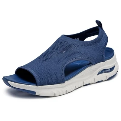 Abbildung von Skechers Damen Arch FIT City Catch Sandals, Navy Knit, 36 EU