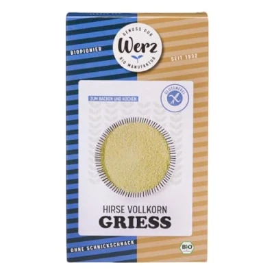 Abbildung von Werz Hirse Vollkorn Grieß, glutenfrei, 3er pack (3 x 250g)