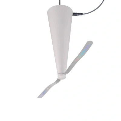 Abbildung von JUST LIGHT. Fliegenwedler Swat, schwarz, batteriebetrieben