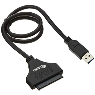 Abbildung von Digital data communication equip USB 3.0 auf SATA Adapter