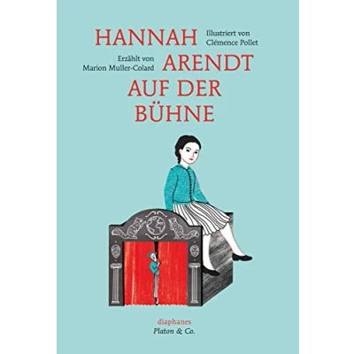 Abbildung von Hannah Arendt auf der Bühne (Platon &amp; Co.)