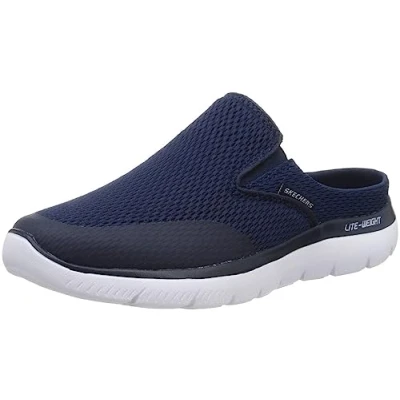 Abbildung von Skechers Sport Summits Clogs, Herren, Größe: 41.5, Navy Schuhe