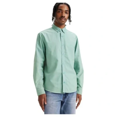 Abbildung von Levi&#039;s Authentic Button DOWN Hemd, Herren, Größe: Large, Robson aquifer