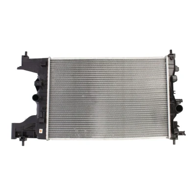 Abbildung von NRF 53142 Kühler, Motorkühlung Aluminium 580 415 28 Kühlrippen gelötet OPEL: Astra J Schrägheck, Sports Tourer, GTC