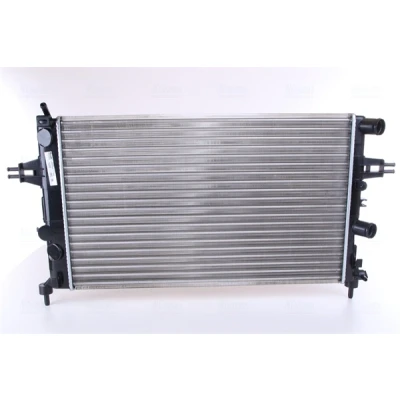 Abbildung von NISSENS 63091 Kühler, Motorkühlung Aluminium 610 378 21 Kühlrippen mechanisch gefügt OPEL: Astra G CC, Caravan, Limousine