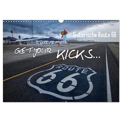 Abbildung von Route 66 (Wandkalender 2025 DIN A3 quer), CALVENDO Monatskalender