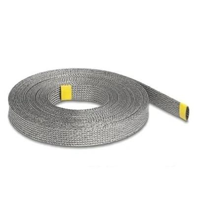 Abbildung von 20940 Geflechtschlauch zur EMI Abschirmung dehnbar 10 m x 20 mm
