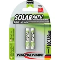 Abbildung von ANSMANN AG Akku AAA Micro 550 mAh 1,2V NiMH, 2 Stück wiederaufladbar mit maxE