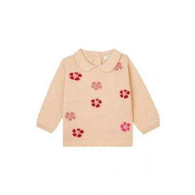 Abbildung von Noppies Feuchy Strickpullover für Kinder, Größe: 50, Appleblossom