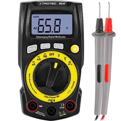 Abbildung von TROTEC Multimeter Digital BE49, Digitales Multifunktionsmessgerät