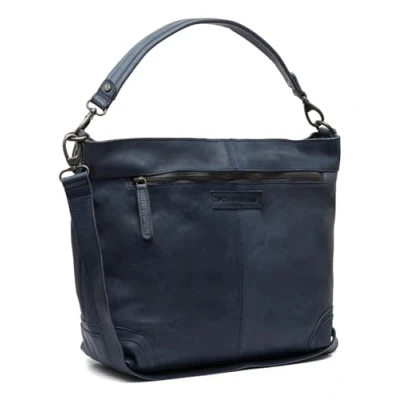 Abbildung von The Chesterfield Brand Leder Umhängetasche Navy Bolivia