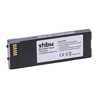 Abbildung von vhbw Akku kompatibel mit Iridium 9555 Handy Smartphone Satelliten Telefon (2400mAh, 3,7V, Li Ion)