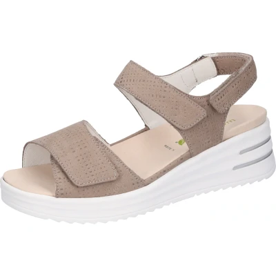 Abbildung von Waldläufer Keilsandalette &quot;H DINA&quot;, Sommerschuh, Sandale, Keilabsatz, in Komfortweite H (= sehr weit)