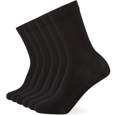 Abbildung von FM London 6 PACK Socken, Damen, Größe: 37 42, Black