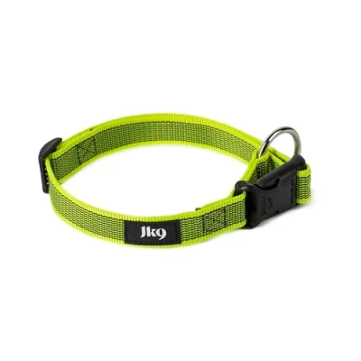 Abbildung von Julius K9 225CG NE Color &amp; Gray Halsband, Durchm.25 mm x 39 65 cm, neon grau