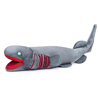 Abbildung von lilizzhoumax Hai plüschtier 59cm/23, simuliertes Tier plüschtier, Kawaii Meeresbewohner Haie Modell realistische Spielzeug Figur Wilde Tiere, Geschenk für Kinder