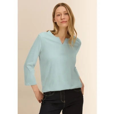 Abbildung von Cecil Imlook Langarmshirt, Damen, Größe: XXL, Grün