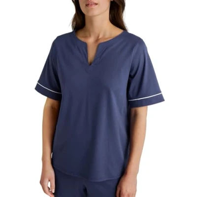 Abbildung von Calida Favourites Magic Kurzarm Nachtwäsche Shirt, Damen, Größe: 44/46, Blue