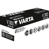 Abbildung von Varta Schaltfläche zelle batterie sr44 h. 264 159dbm integrative 3 303101111