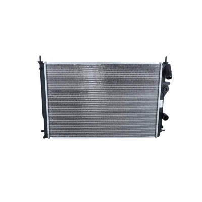 Abbildung von NRF 56158 Kühler, Motorkühlung Aluminium 583 398 23 Kühlrippen gelötet RENAULT: MEGANE Scenic, Scénic 1, 1 Cabriolet