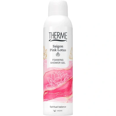 Abbildung von Therme Mousse Saigon Pink Lotus Foaming Shower Gel 200 ml
