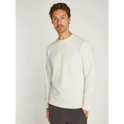 Abbildung von Calvin Klein Jeans Badge CREW NECK Sweatshirt, Herren, Größe: XXL, Ivory