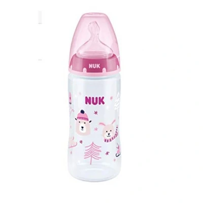 Abbildung von NUK Babyflasche FC Plus Winter Wonderland 300ml mit Trinksauger 6 18m