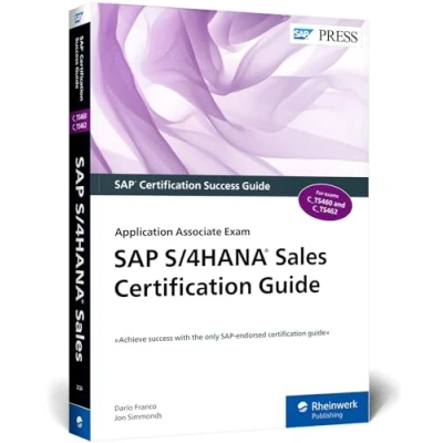 Abbildung von SAP S/4HANA Sales Certification Guide: Application Associate Exam (SAP PRESS: englisch)