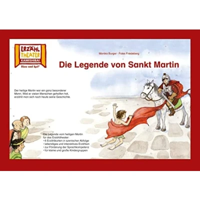 Abbildung von Die Legende von Sankt Martin / Kamishibai Bildkarten: 6 Bildkarten für das Erzähltheater
